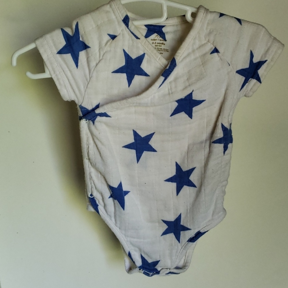 Aden + Anais onesie
